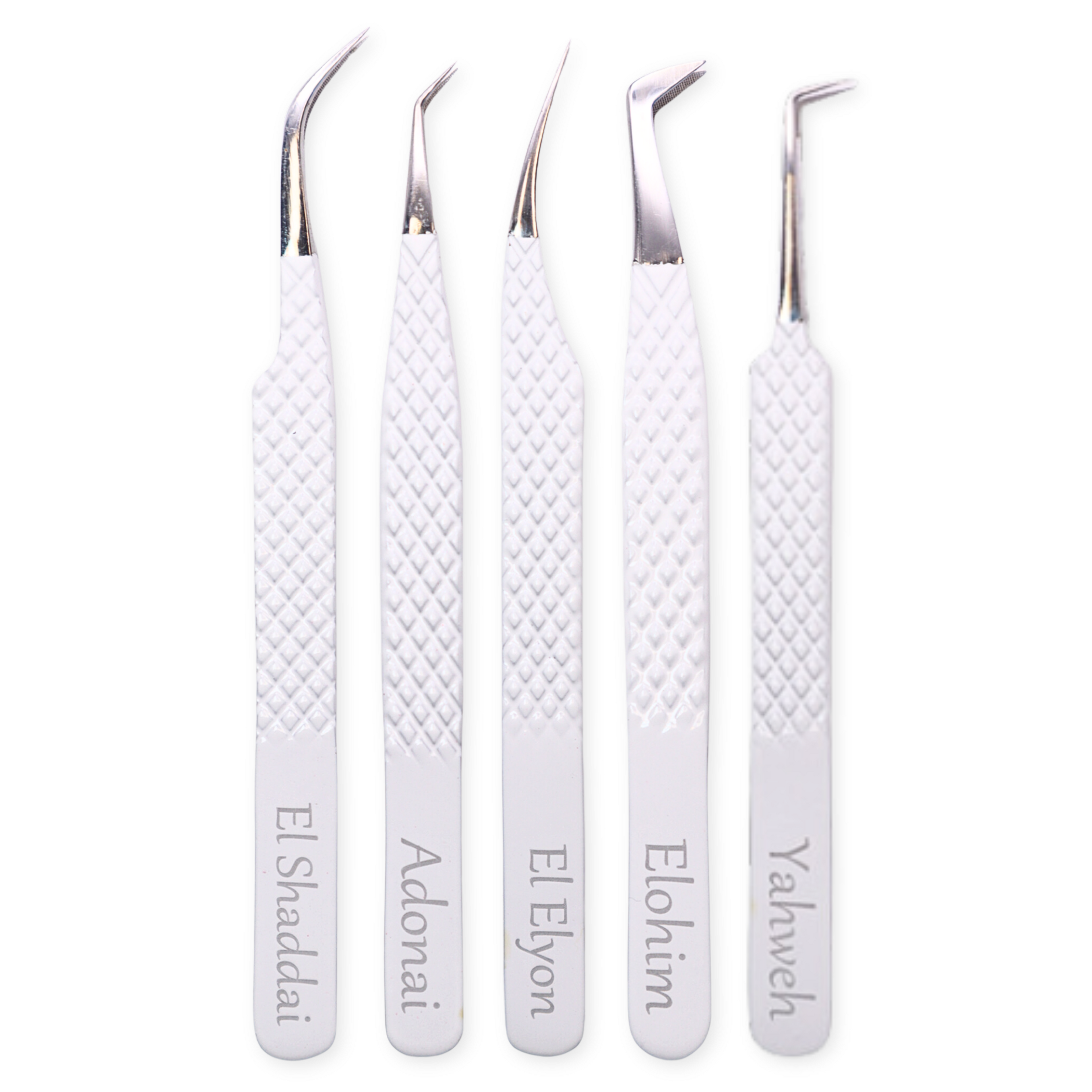 Lash tweezers with fiber tip for precise lash extension application
