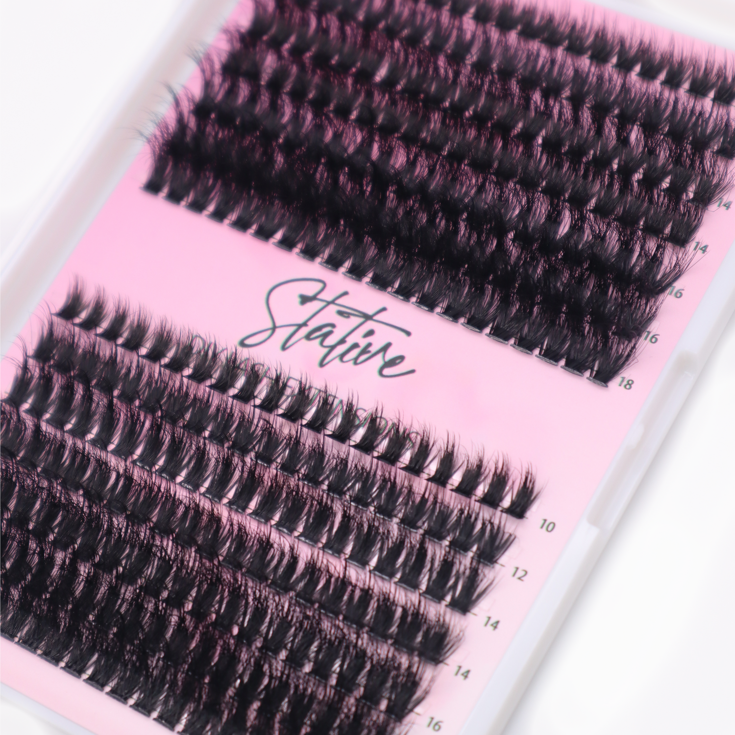 Fluffy D Curl Lash Clusters for Volume &amp; Hybrid Lashes