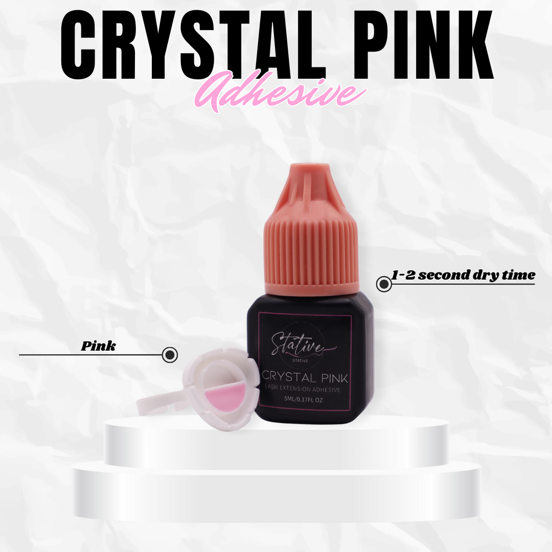 Crystal Pink Adhesive