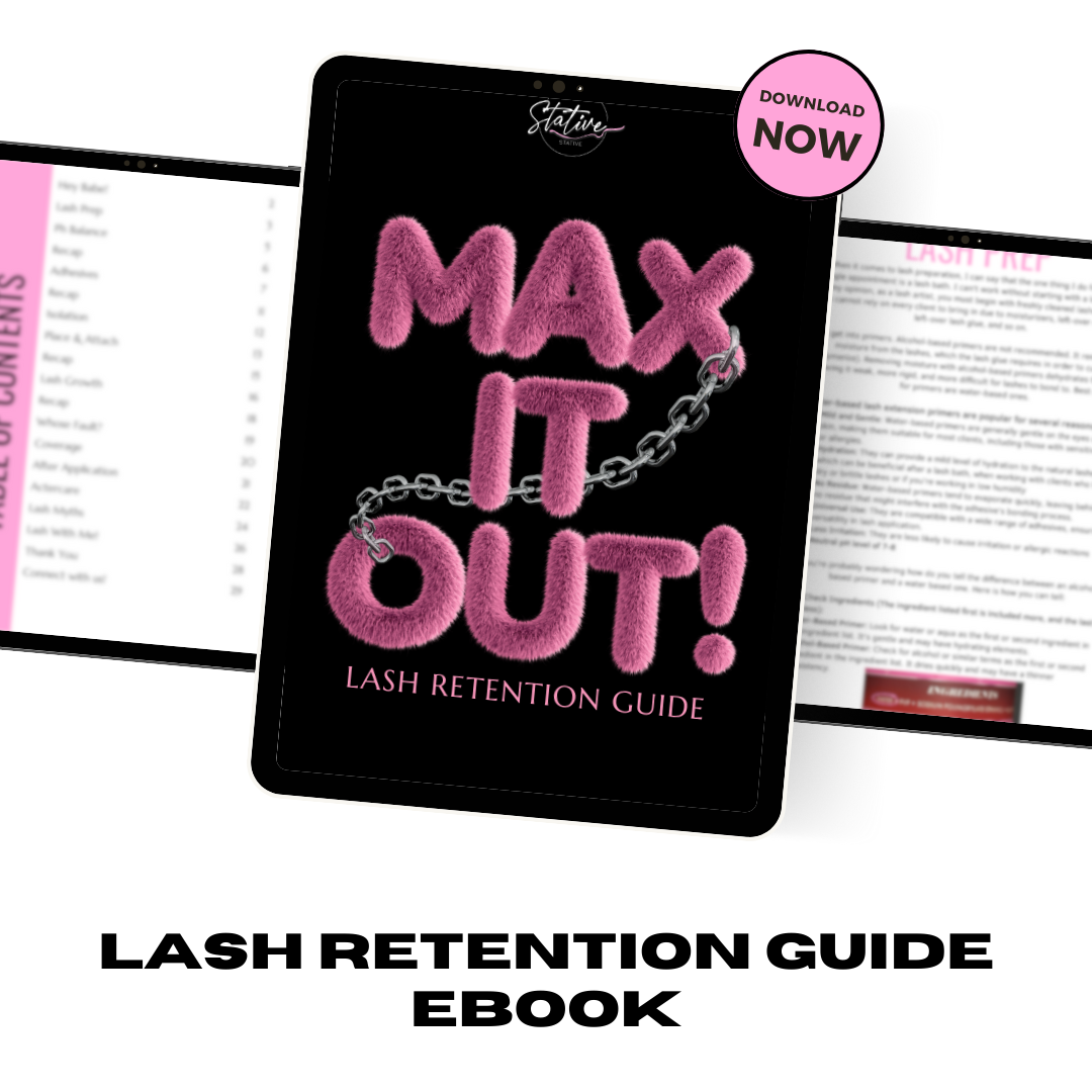 Max it Out! - Lash Retention E-Book